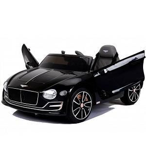 Coche eléctrico Bentley12v, negro 12V, asiento cuero, ruedas goma -  INDA298-c4k1166